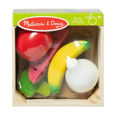 Set Fructe Legume Melissa & Doug - Joc Lemn