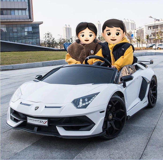 Mașinuță Lamborghini Drift 24V 2 Locuri | Autokids - imagine 2