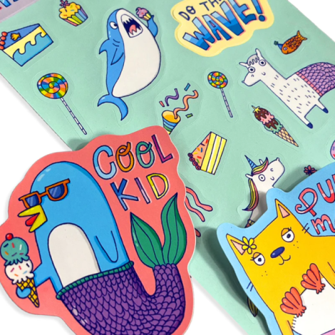 Abtibilduri Parfumate Mermaid Party Ooly - imagine 2