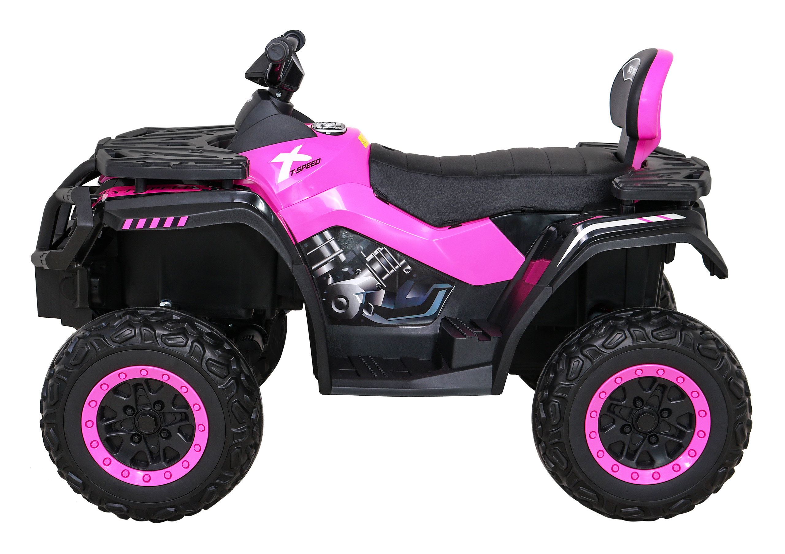 ATV Electric 24V 2 Locuri Roz Autokids - imagine 13