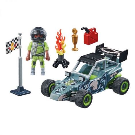 Playmobil Pilot Curse Stunt Show - Jucărie Acțiune - imagine 3