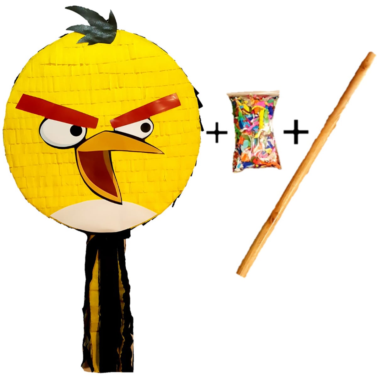 Pinata Pasare PinaStar cu Bat si Confetti