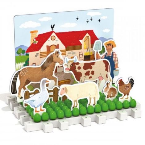Quercetti Habitat Montessori - Joc Creativ 3-6 Ani - imagine 2