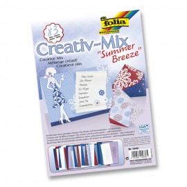 Set Creare Summer Breeze Mix Folia Paper, 83 Elem.