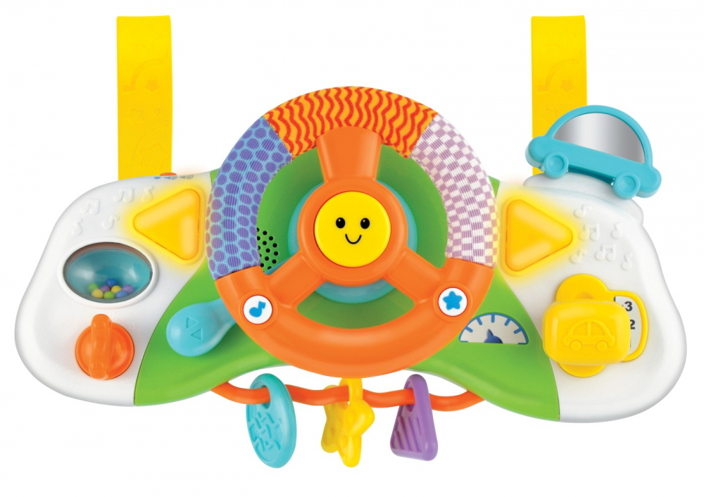 Volan Interactiv Winfun | Stimulează Senzorial - imagine 4