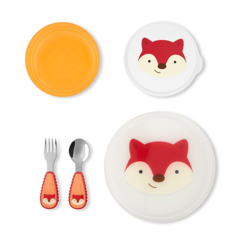 Set Masa Skip Hop Fox 5 Piese Fara BPA
