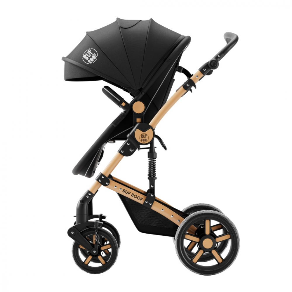 Buf Boof A1 Deluxe Grey 2-in-1 Carucior - imagine 6