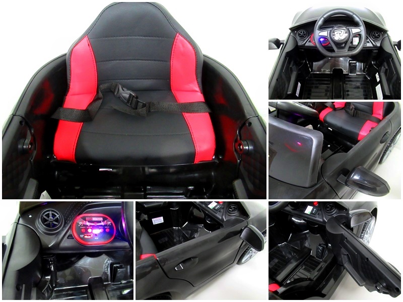 Mașinuță Electrică Cabrio B4 Negru | Autokids.ro - imagine 3