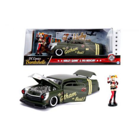 Mașinuță Mercury Harley Quinn 1:24 Simba