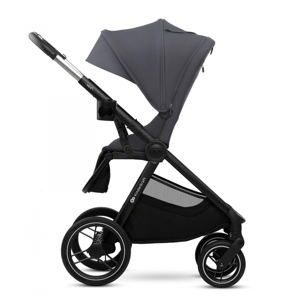 Carucior 2in1 Kinderkraft NEA 2.0 Grey - imagine 3