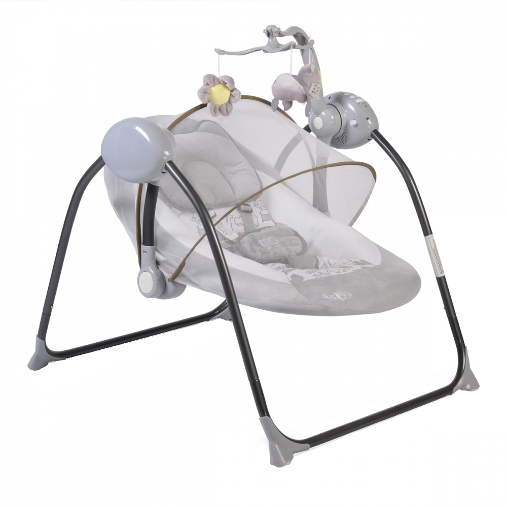 Leagan Electric Zazu Grey Cangaroo cu Telecomanda - imagine 10