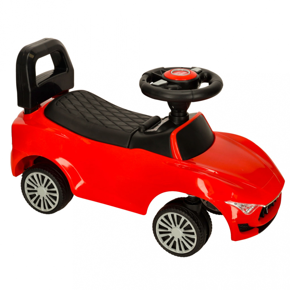 Ikonka Masinita Red Baby Car 3-6 ani - imagine 6