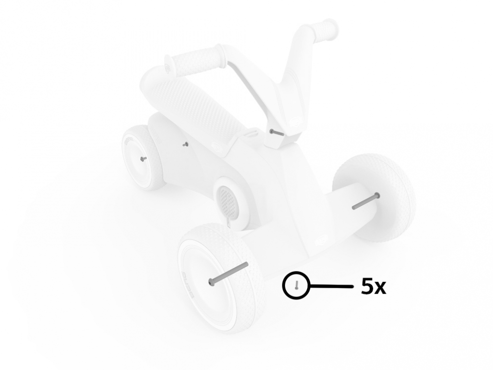 Set Asamblare GO2 Berg Toys Kart