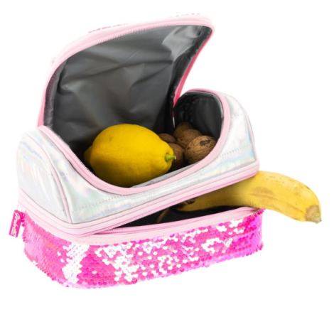 Lunch Box Girabrilla cu Paiete Reversibile - Nice - imagine 3