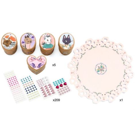 DIY Cutii si cutiute Djeco - Set creativ - imagine 4