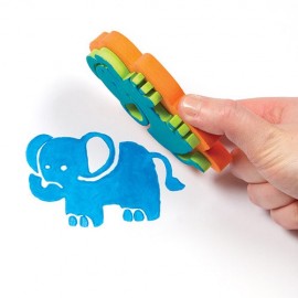 Set 12 Stampile Animale Jungla Baker Ross - imagine 2