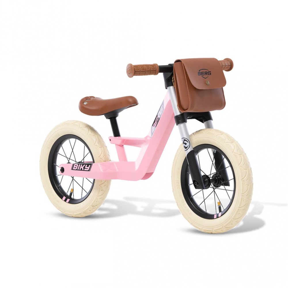 Berg Biky Retro Pink 12" Bicicleta Fara Pedale - imagine 5