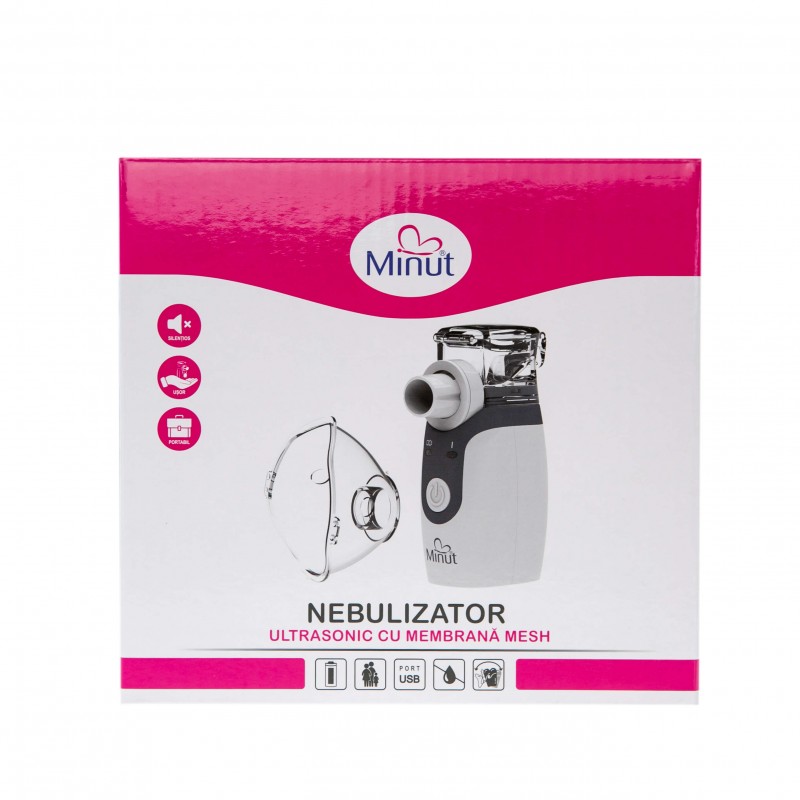 Nebulizator Ultrasonic Mesh Minut Portabil - imagine 6