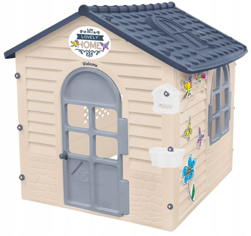 Casuta Mochtoys Gri - Spatiu de Joaca Sigur - imagine 3