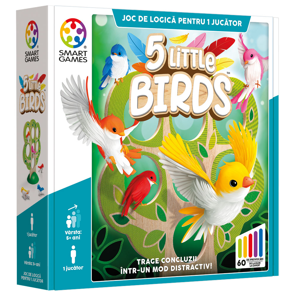 Joc Logică 5 Little Birds Smart Games