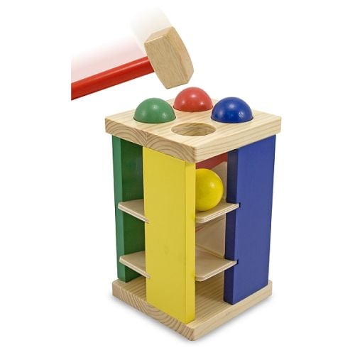 Turn Melissa & Doug cu Ciocan și Bile