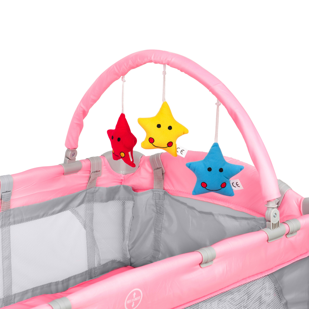 Patut Juju Sleepy Baby Pliabil Hunny Bunny - imagine 6