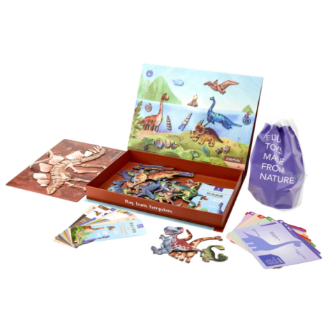 Joc Magnetic Dinozauri Mieredu - Educativ - imagine 2
