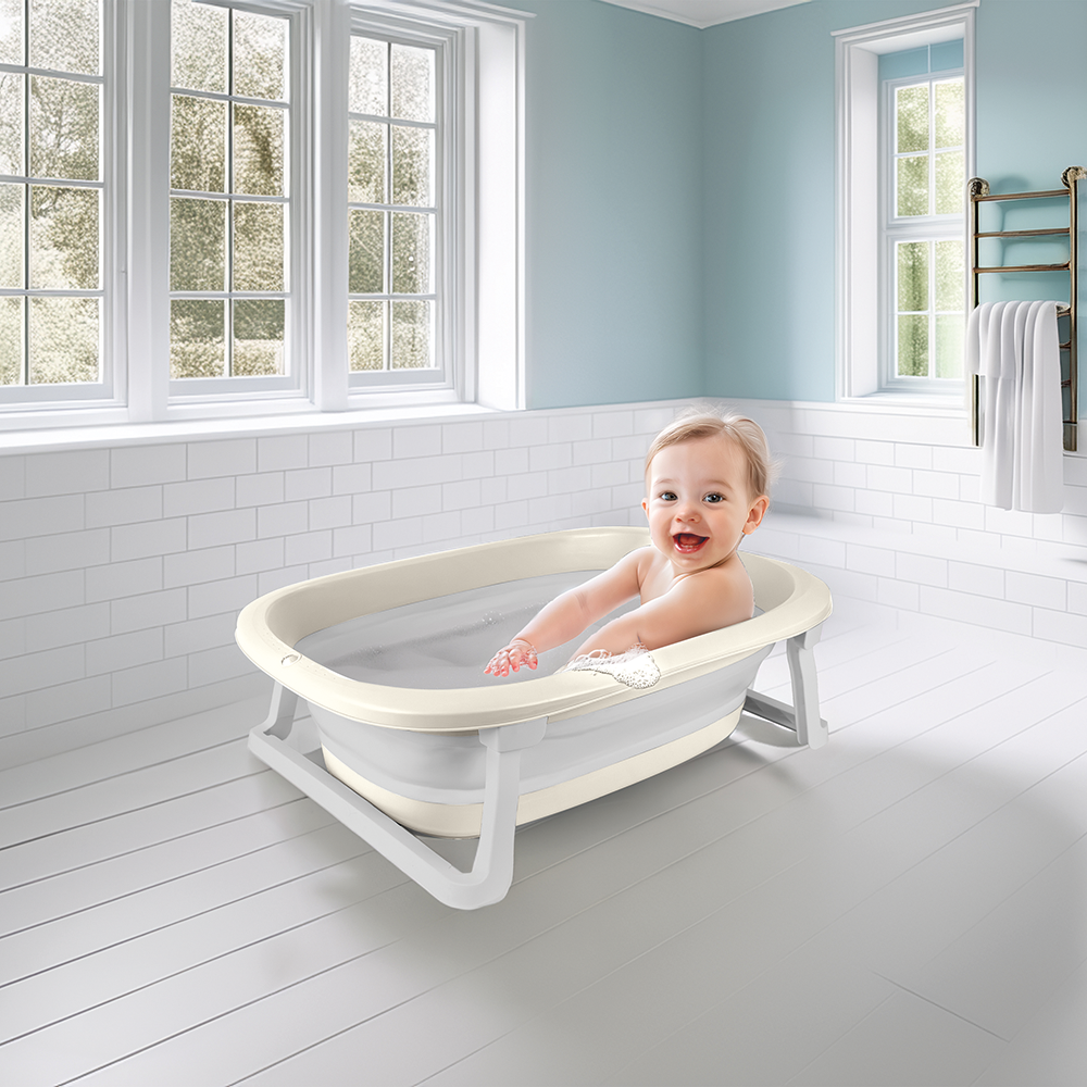 Cadă pliabilă bebe Dolu - ergonomică 15kg - imagine 4
