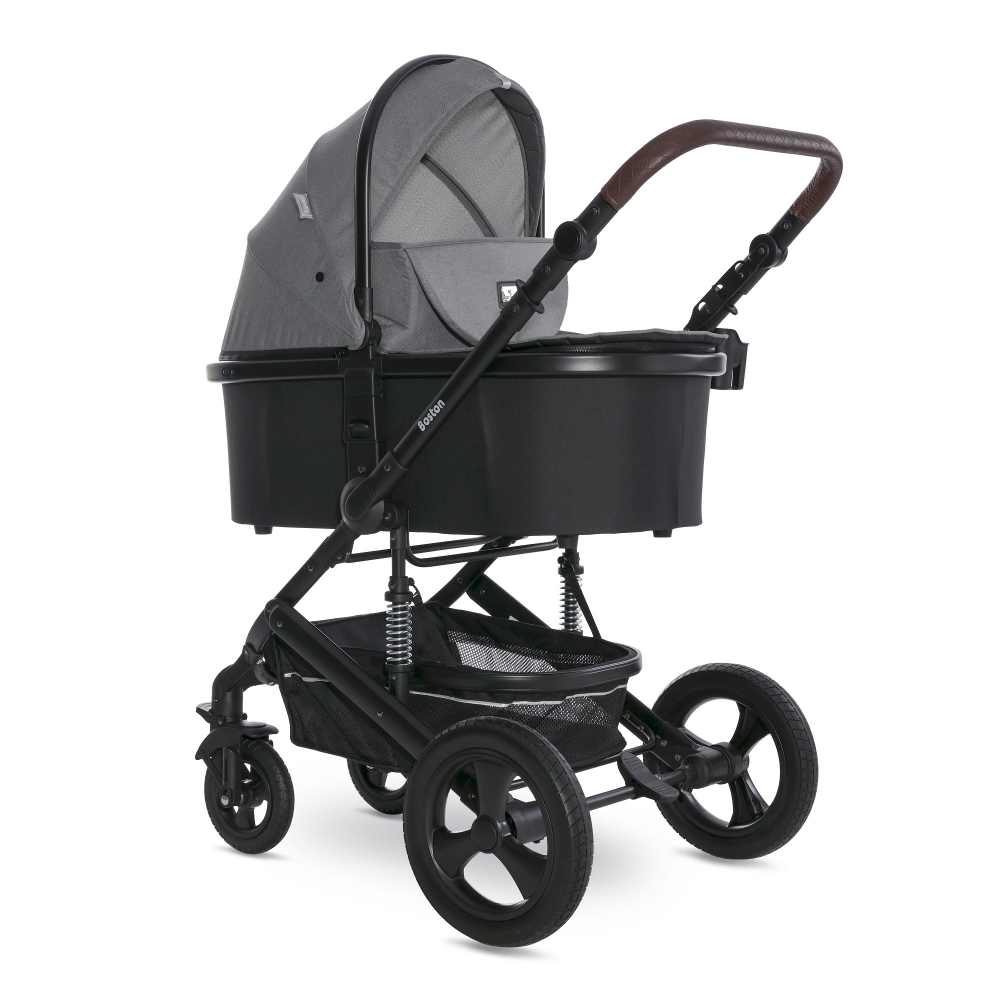 Carucior Transformabil Lorelli Boston, 3 in 1, Gri - imagine 4