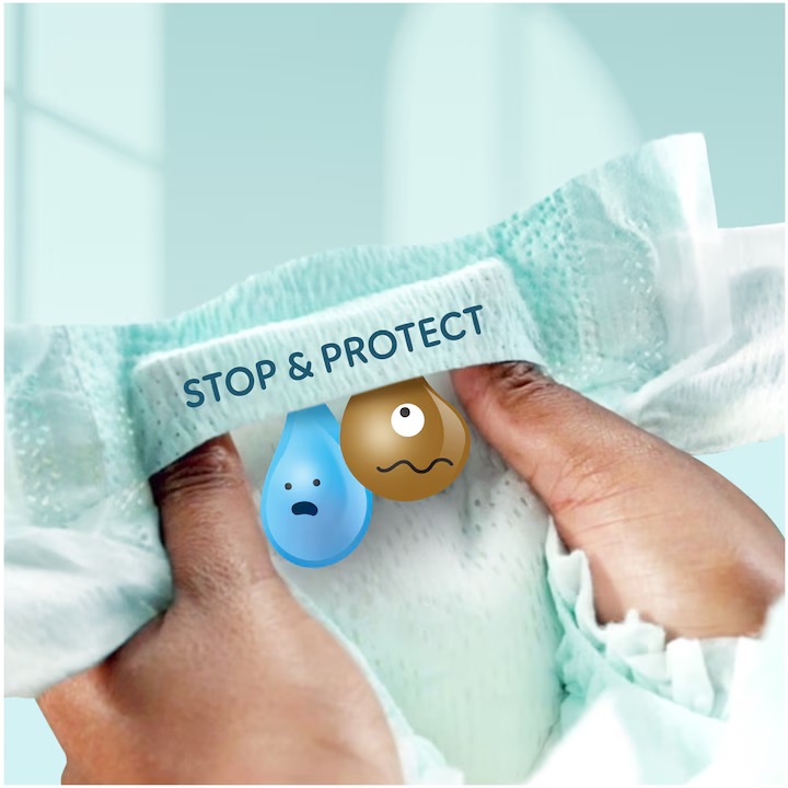 Scutece Pampers Premium Care cu Protecție Dublă - imagine 3
