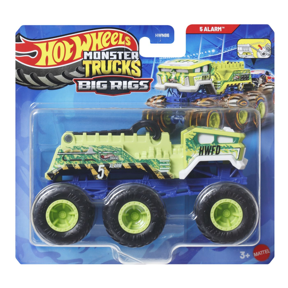 Hot Wheels Monster Truck Big Rigs 1:64 Mattel
