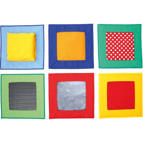 Set 6 Patrate Senzoriale Moje Bambino
