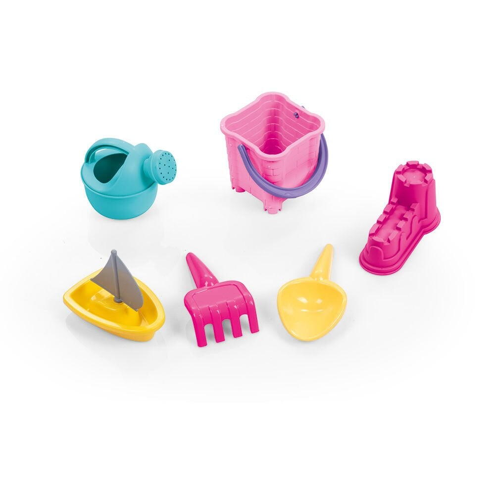 Masuta activitati 3in1 Dolu alb-roz - Jucarii - imagine 2