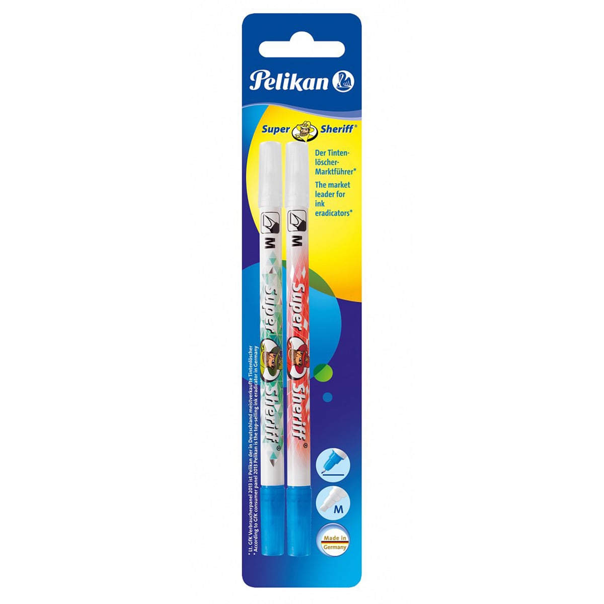 Set 2 Carioci Corectoare Pelikan Super Pirat