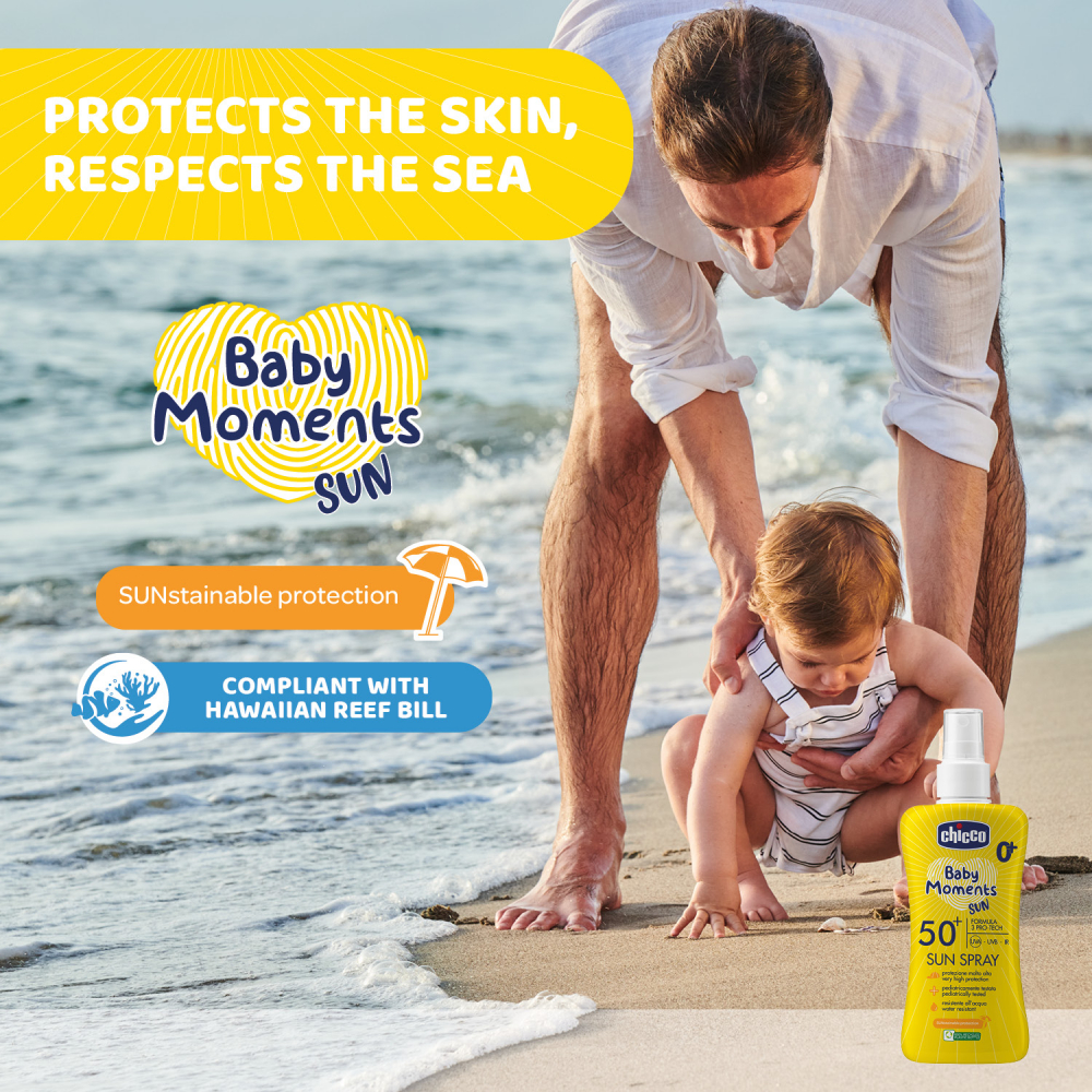 Spray Protectie Solara Chicco SPF50+, 150 ml