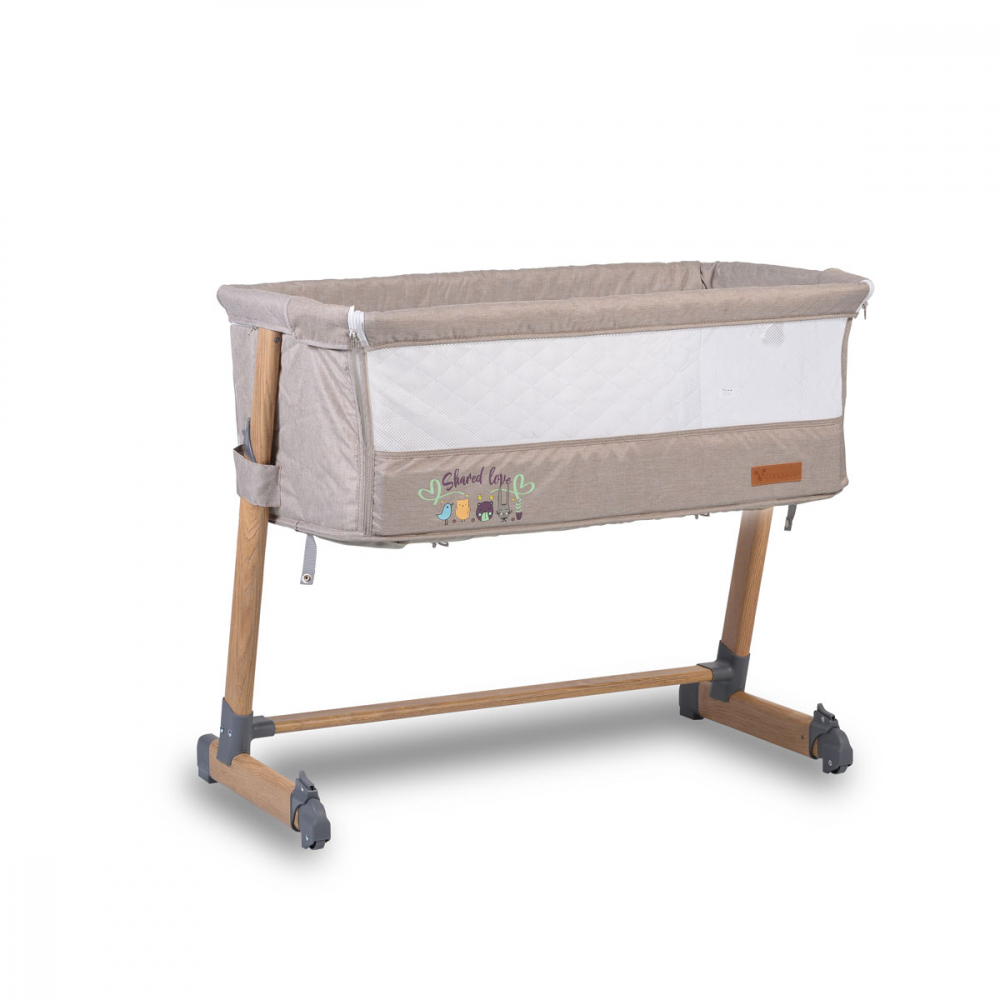 Patut Co-Sleeper Cangaroo Wood Beige - imagine 8