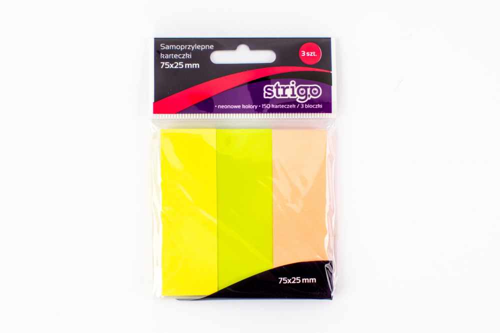 Notițe Adezive Strigo Neon 4 Paduri