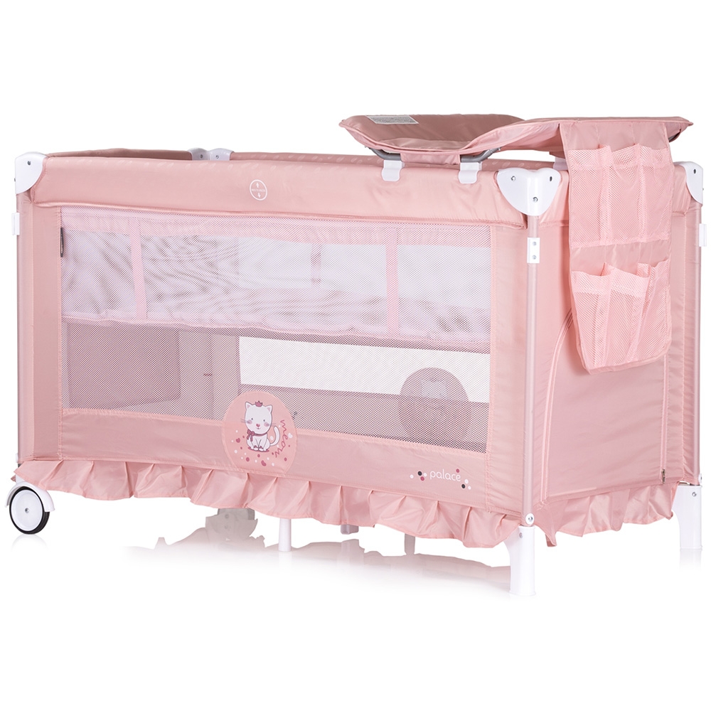 Patut Pliabil Chipolino Palace Cat Pink - imagine 2