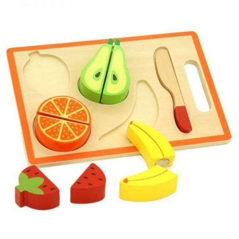 Fructe Feliabile Lemn | Jucarie Educativa Viga - imagine 2