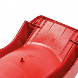 Tobogan HDPE KBT S Line 2.9m Rosu cu Apa - imagine 3