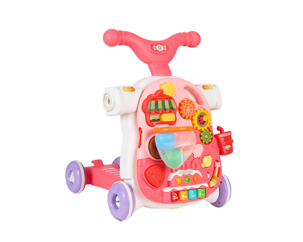 Antepremergator KikkaBoo 4in1 Sweet Escape Pink - imagine 7