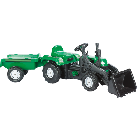 Set Tractor Dolu cu Pedale si Excavator