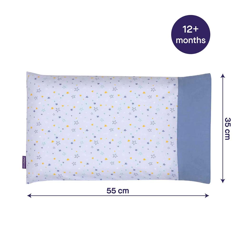Făță de pernă Clevamama Blue +12 luni