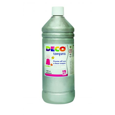 Tempera Cwr Argintiu 1000 ml, Sigura pentru Copii