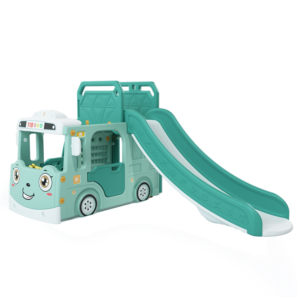 Happy Bus Green Nichiduta: Spațiu Joacă 4 în 1 - imagine 2