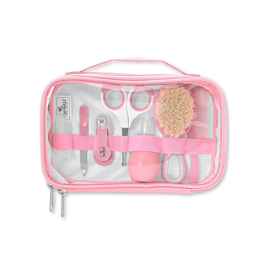 Set Ingrijire Bebelusi Lorelli 7 Produse Pink 0+ - imagine 3