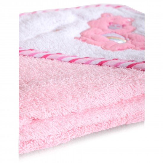 Prosop cu gluga Cangaroo Manny, Pink, 76x76 cm