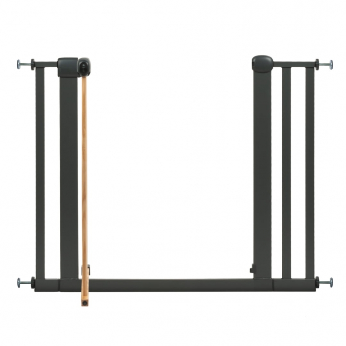 Poartă Siguranță Kidwell Trasti, Negru, 74-105 cm - imagine 3