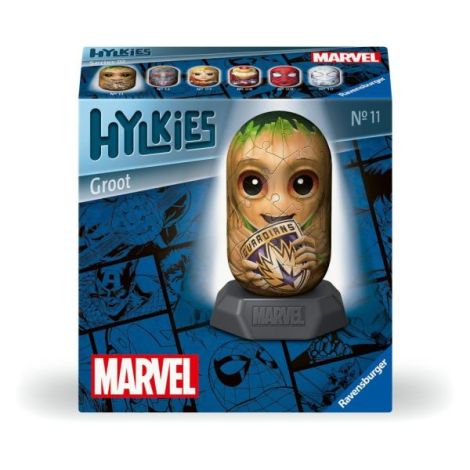 Puzzle 3D Marvel Groot Ravensburger 54 piese - imagine 3