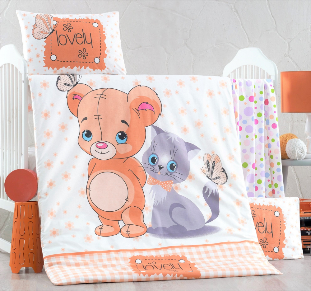 Victoria Home Set Lenjerie Bumbac 6 Piese Mouse - imagine 2
